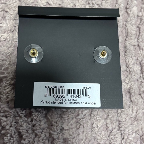 Coach Heart Stud Earrings Rainbow - Picture 3 of 4